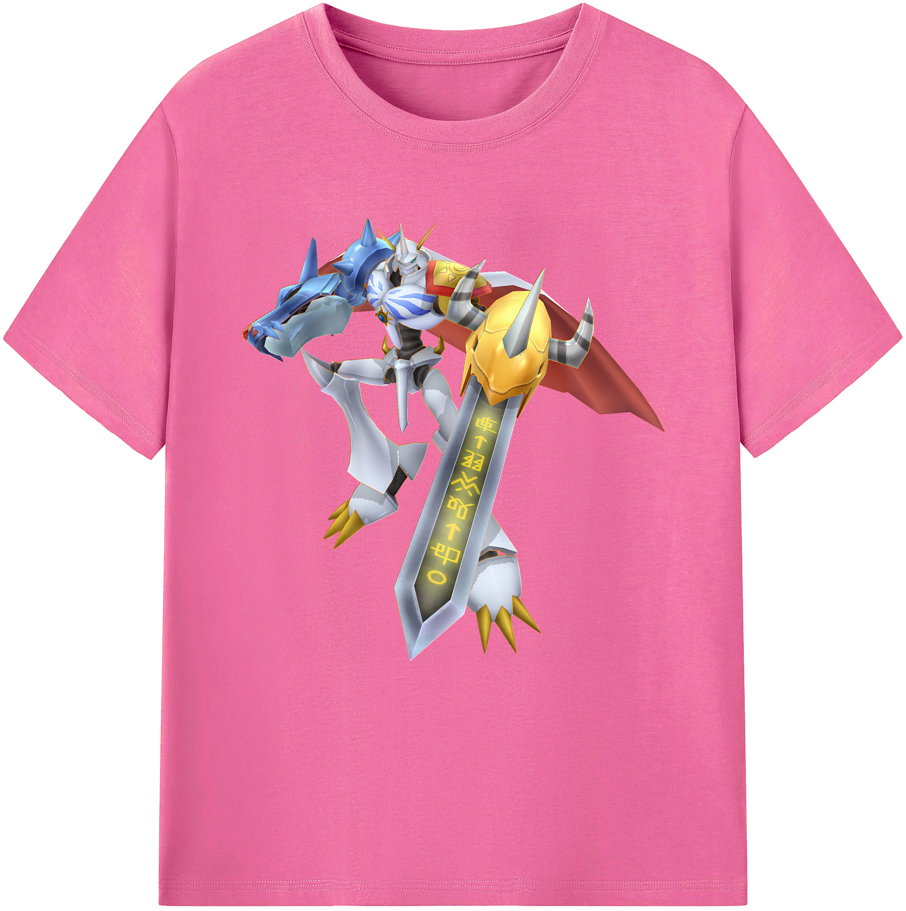 （画像用） Digimon デジタルモンスター/デジモン レディースカジュアルプリントTシャツ（綿100％）